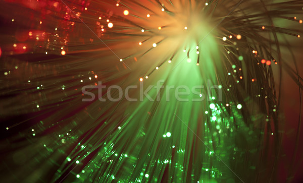 Ottico multicolore internet abstract tecnologia rete Foto d'archivio © deyangeorgiev