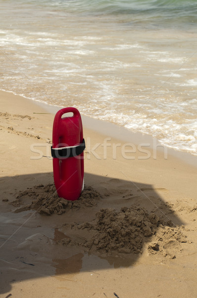 Red buoy for a lifeguard to save people  Stock photo © deyangeorgiev