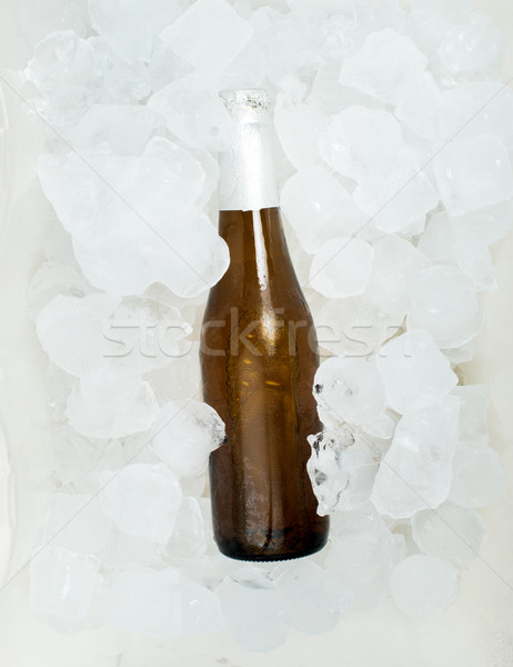 Foto stock: Botella · cerveza · bar · bebidas · caída