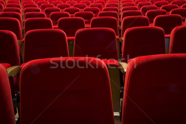 Teatro ópera rojo película concierto silla Foto stock © deyangeorgiev