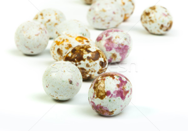Small multicolored eggs Stock photo © deyangeorgiev