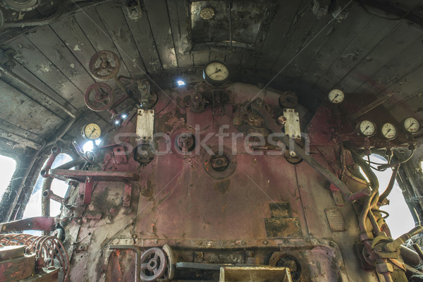 Details of an old steam locomotive Stock photo © deyangeorgiev