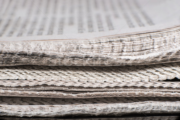 Pile of newspapers Stock photo © deyangeorgiev