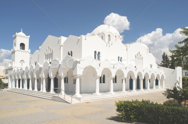Typical Greek church Stock photo © deyangeorgiev