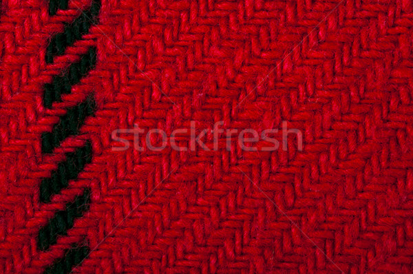 Kézzel készített zöld piros fekete közelkép struktúra Stock fotó © deyangeorgiev