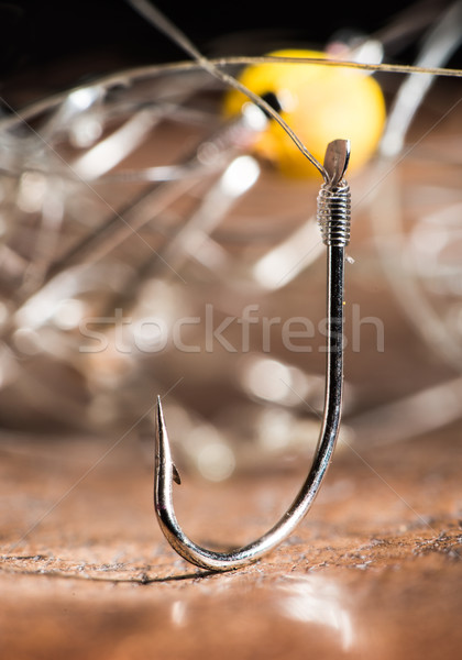 Halászat makró lövés természetes néz absztrakt Stock fotó © deyangeorgiev
