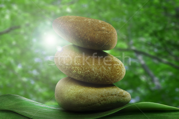 [[stock_photo]]: Pierres · vert · naturelles · nature · beauté