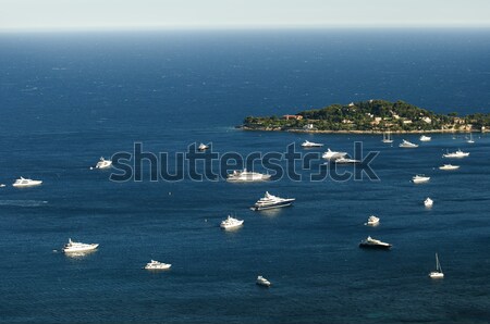 摩納哥 海 夏天 藍色 旅行 建築物 商業照片 © deyangeorgiev