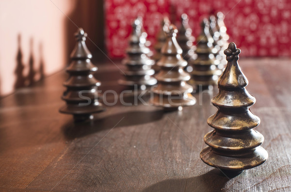 Czekolady christmas drzew brązowy Bułgaria mleka Zdjęcia stock © deyangeorgiev