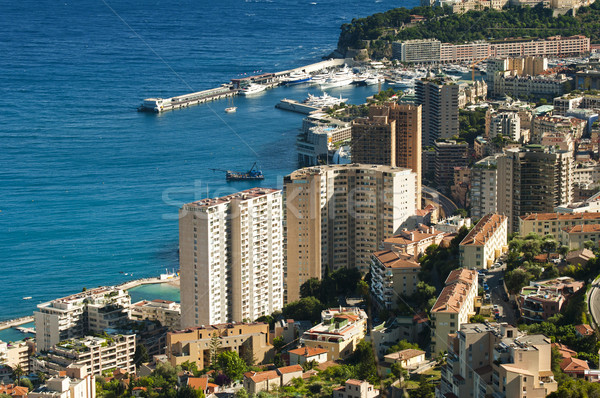 Bay of Monaco and Monte Carlo Stock photo © deyangeorgiev