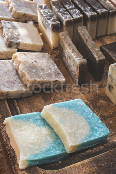 Savon herbes corps santé beauté [[stock_photo]] © deyangeorgiev