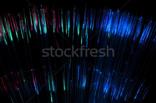 Optical fibers Stock photo © deyangeorgiev