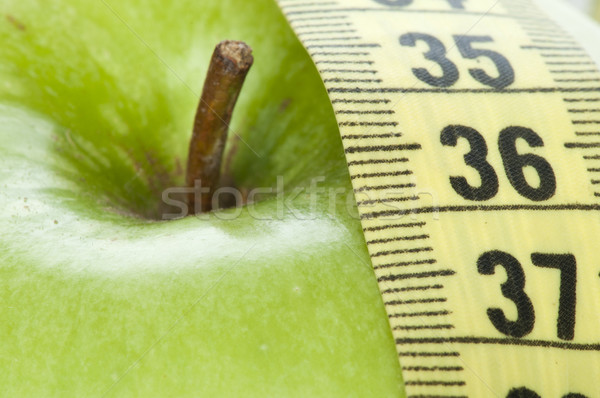 Geen apple and centimeter Stock photo © deyangeorgiev