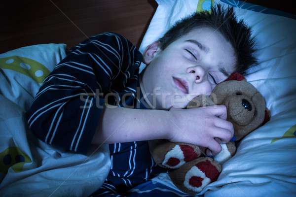 Child sleeps Stock photo © deyangeorgiev
