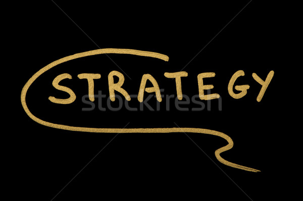 Foto d'archivio: Testo · strategia · nero · business · corporate · formazione