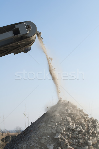 Machine for crushing stone Stock photo © deyangeorgiev