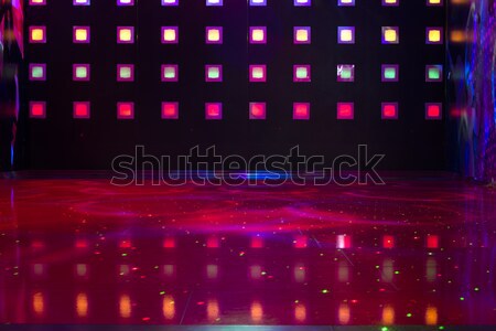 [[stock_photo]]: Disco · coloré · lumières · danse · musique · fête