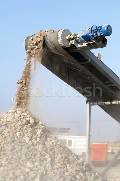 Machine for crushing stone Stock photo © deyangeorgiev
