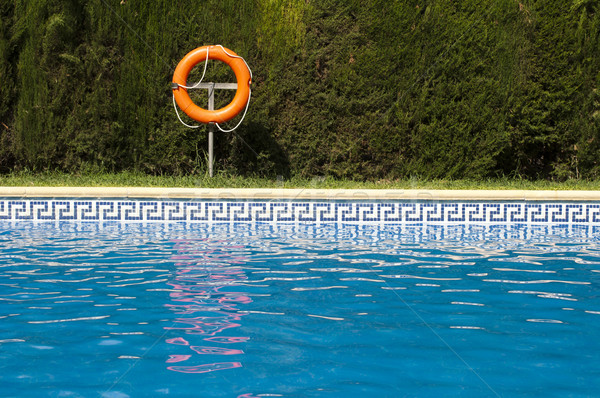 Buoy and swimming pool Stock photo © deyangeorgiev