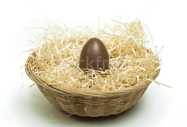 Chocolate Easter Egg Stock photo © deyangeorgiev