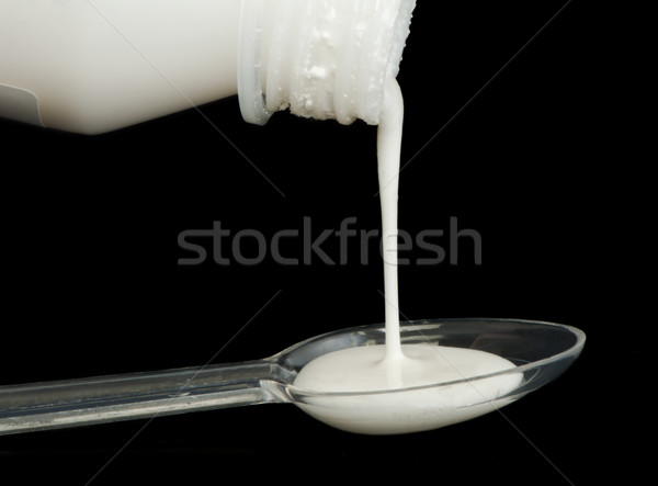 Stock photo: Antibiotic liquid