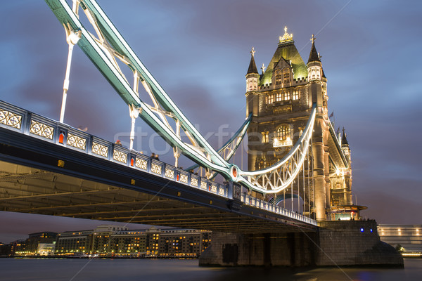 [[stock_photo]]: Londres · Tower · Bridge · coucher · du · soleil · différent · couleurs