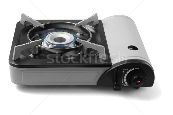 Portable Gas Stove with Blue Flame Stock photo © dezign56