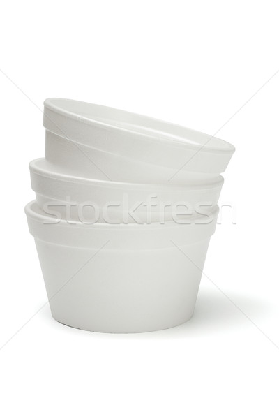 Styrofoam bowls Stock photo © dezign56