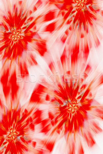 Red floral abstract background Stock photo © dezign56