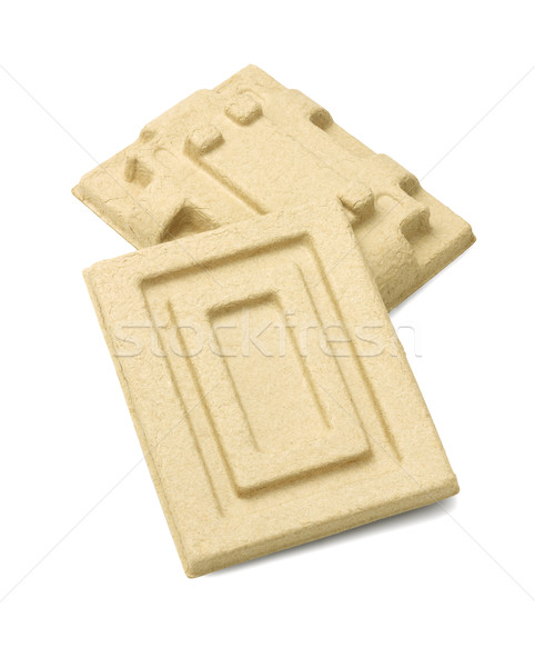 Paper Pulp Protective Packaging Box Stock photo © dezign56