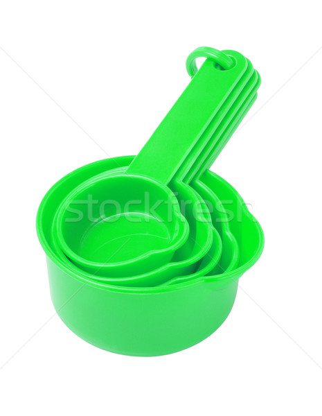 Plastic Measuring Spoons Stock photo © dezign56