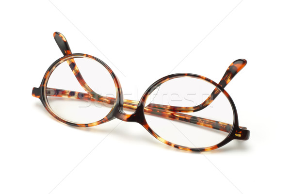Old fashion plastic frame eyeglasses Stock photo © dezign56