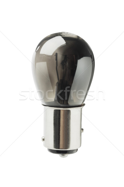 Elektrische Glühlampe weiß Glas Glühbirne Glühbirne Stock foto © dezign56