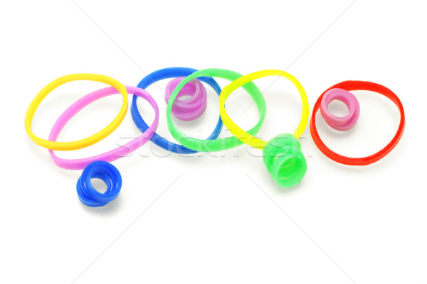 Colorful rubber bands Stock photo © dezign56