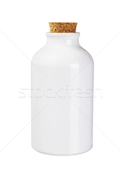 White Metal Bottle Stock photo © dezign56