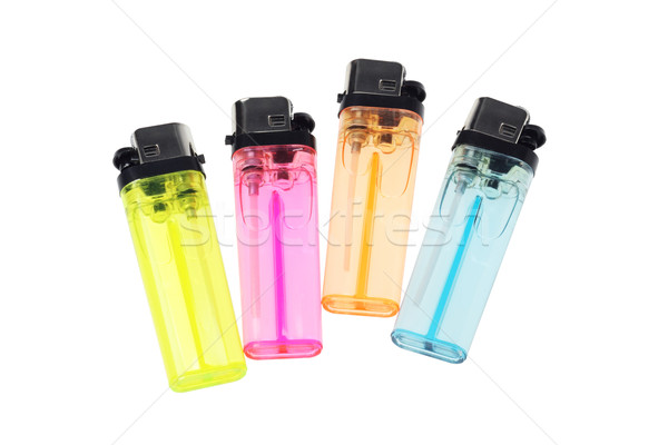 プラスチック ガス 使い捨て ホット シガー オブジェクト ストックフォト © dezign56