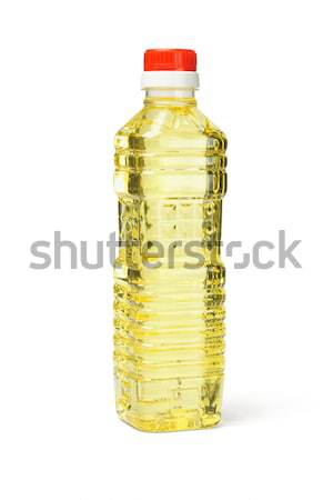 Műanyag üveg étolaj zöldség fehér kukorica Stock fotó © dezign56