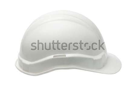 White Plastic safety helmet  Stock photo © dezign56