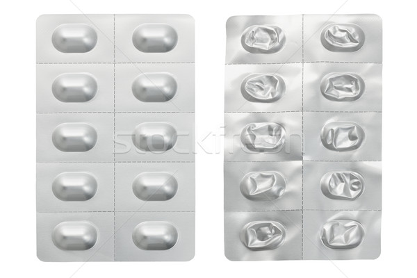 Medicine In Blister Pack Stock photo © dezign56