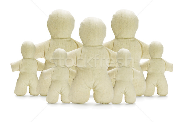 Dummy Figurines Family Concept Stock photo © dezign56