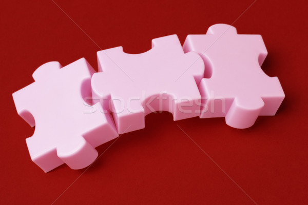 Jigsaw puzzle concept Stock photo © dezign56