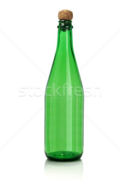 Green Empty Glass Bottle Stock photo © dezign56