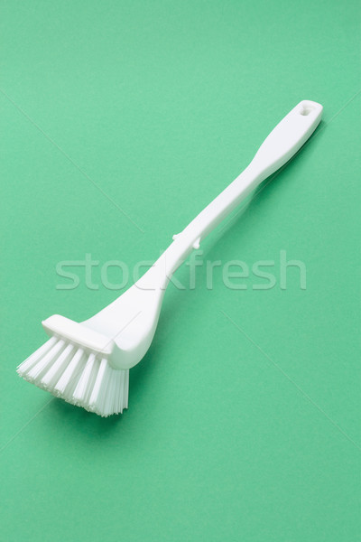 White Toilet Bowl Brush Stock photo © dezign56