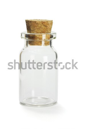 Mini empty glass container  Stock photo © dezign56