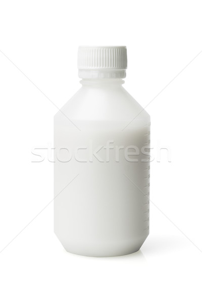 Plastic Bottle of liquid Medicine Stock photo © dezign56