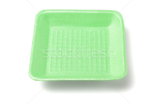 Green Styrofoam Tray Stock photo © dezign56