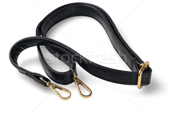 Black Leather Sling Stock photo © dezign56