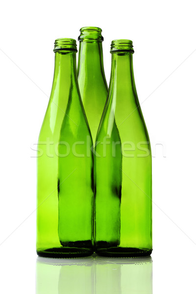 Stock photo: Empty Glass Bottles