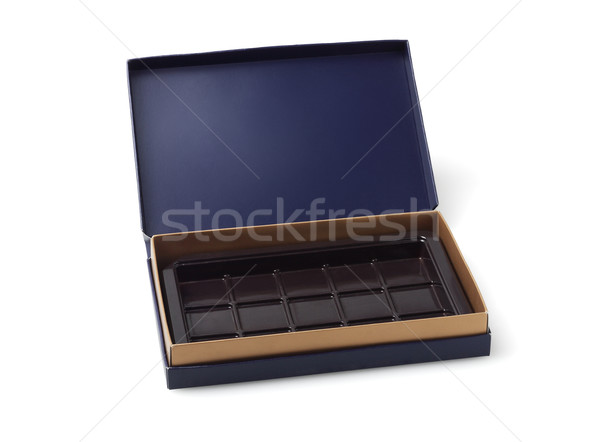 Empty Chocolate Box  Stock photo © dezign56