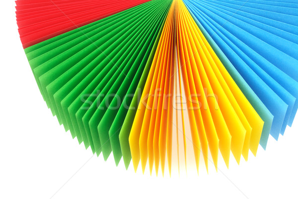 Color Memo Paper Fan  Stock photo © dezign56